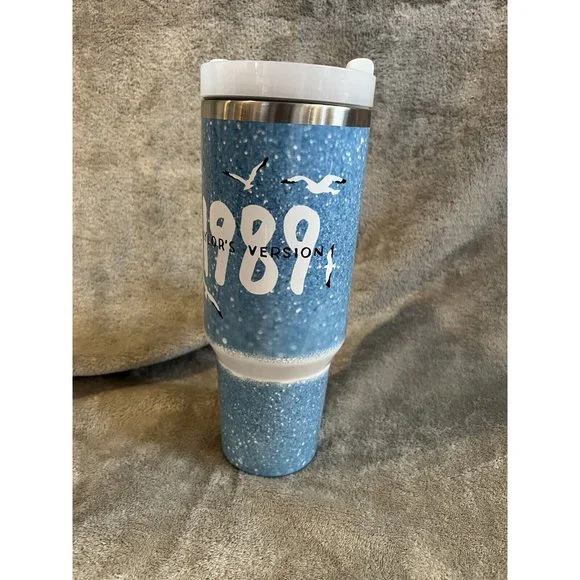 TAYLOR SWIFT 1989 Themes TUMBLER TRAVEL MUG 40OZ Handle Mug Coffee Eras Tour - Picture 5 of 7